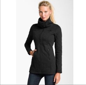 The North Face Black Quilted Caroluna Jacket XS